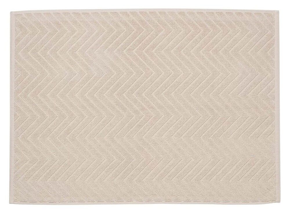 Kylpyhuonematto Diaqua Chevron 50 x 70 cm, useita värivaihtoehtoja Beige