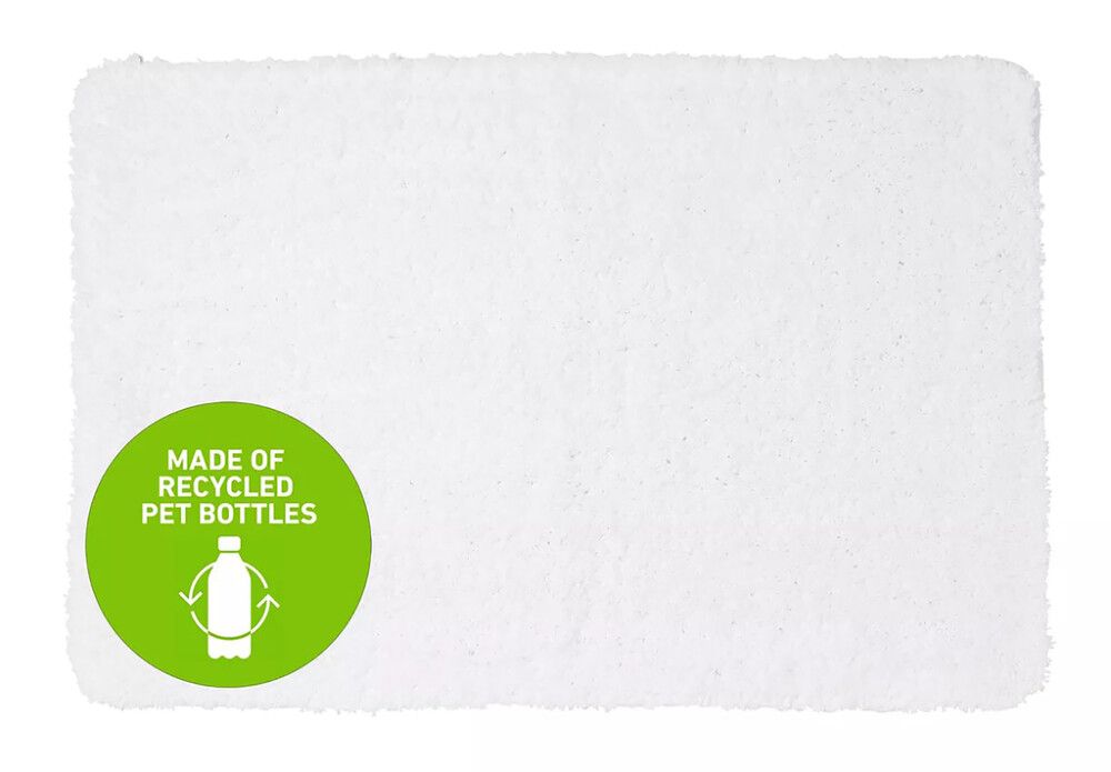 Kylpyhuonematto Diaqua Comfy 60 x 90 cm, useita värivaihtoehtoja Valkoinen