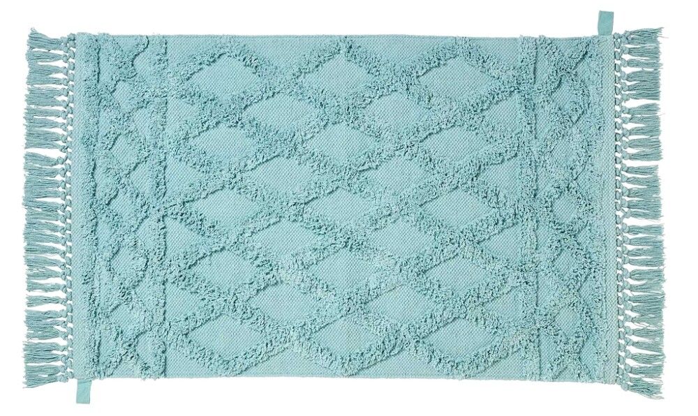 Kylpyhuonematto Diaqua Kayla 60 x 90 cm turkoosi