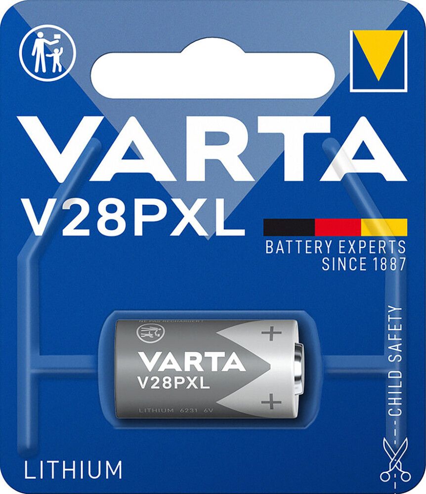 Erikoisparisto Varta Lithium V28PXL 1 kpl/pkt