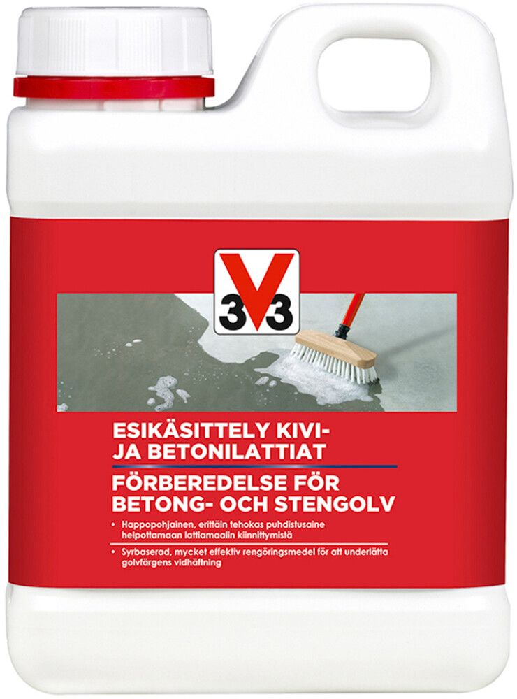 Esikäsittely V33 Kivi- ja Betonilattiat