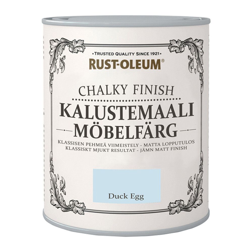 Kalustemaali Rust-Oleum Chalky Finish Duck Egg 750 ml