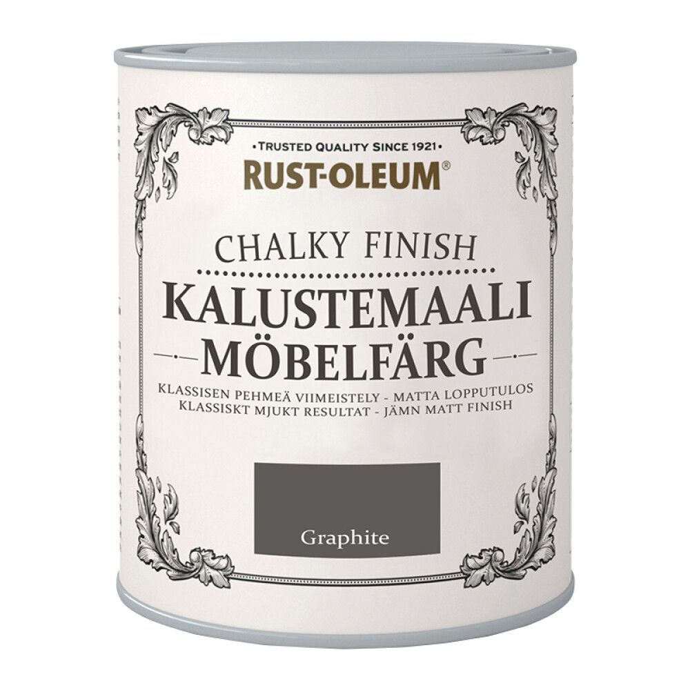 Kalustemaali Rust-Oleum Chalky Finish Graphite 750 ml