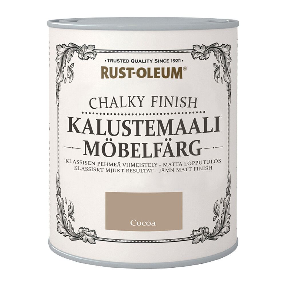Kalustemaali Rust-Oleum Chalky Finish Cocoa 750 ml