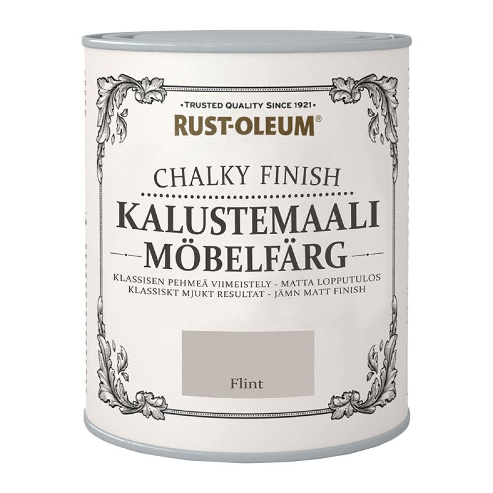 Kalustemaali Rust-Oleum Chalky Finish Flint 750 ml