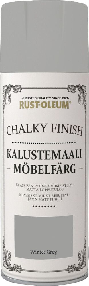 Kalustemaalispray Chalky Finish Winter Grey