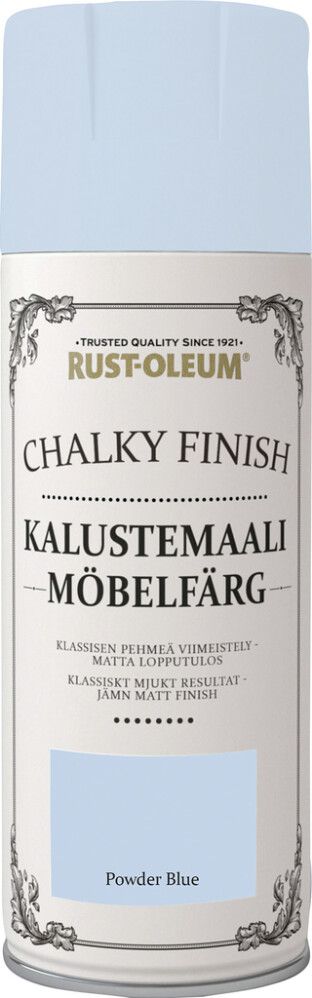 Kalustemaalispray Chalky Finish Powder Blue