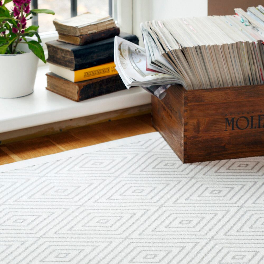 Shenillematto Narma Kalana Valkoinen 70 x 140 cm