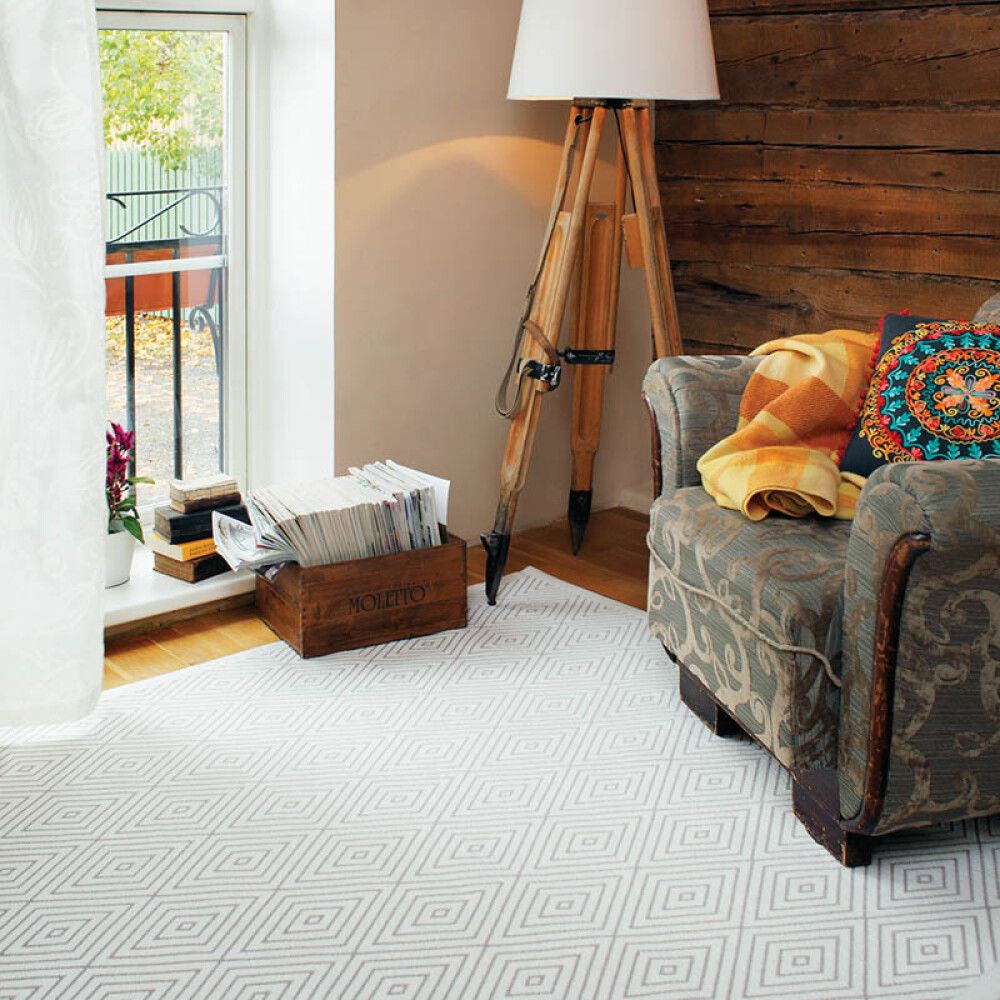 Shenillematto Narma Kalana Valkoinen 70 x 140 cm