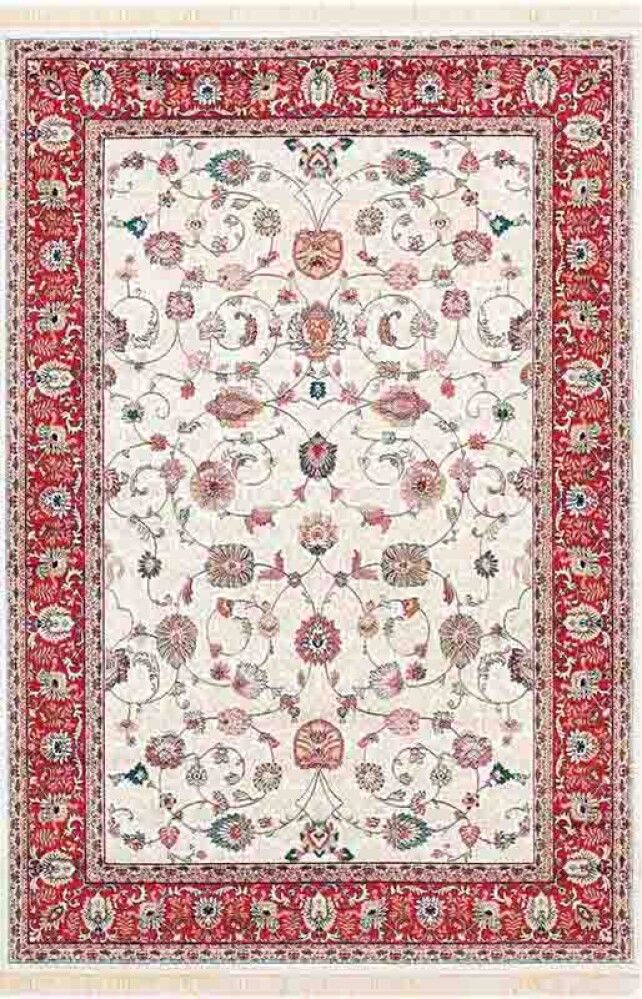 Viskoosimatto Narma Almira 65 x 135 cm Norsunluu