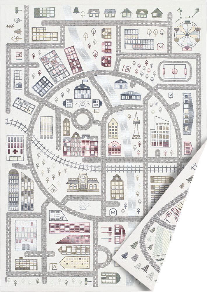 Chenillematto Narma Ülejõe Valkoinen 160 x 230 cm