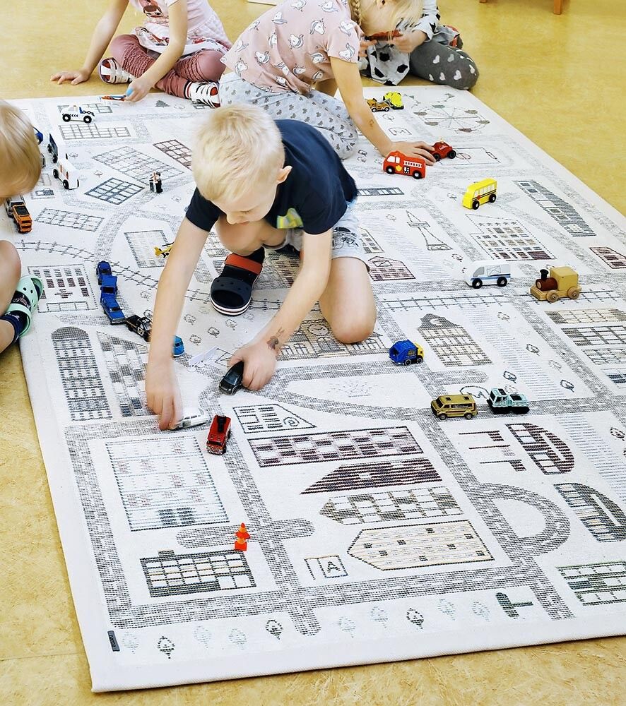 Chenillematto Narma Ülejõe Valkoinen 160 x 230 cm