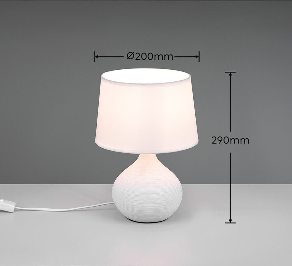 Pöytävalaisin Reality Martin Valkoinen