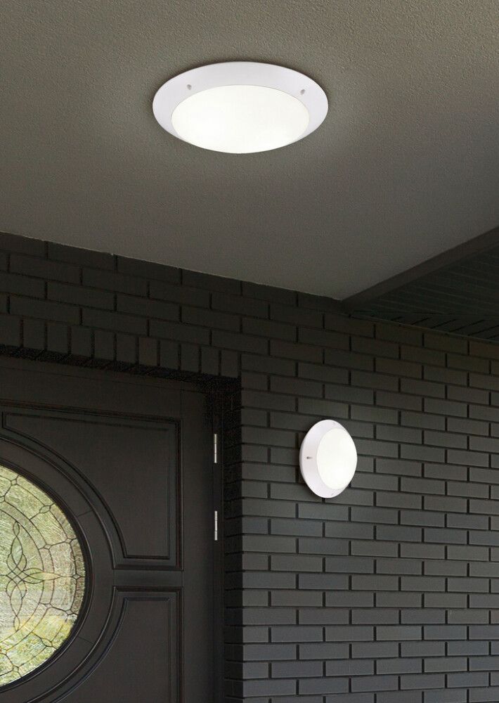 Ulkokattovalaisin Trio Camaro 33 cm Mattavalkoinen