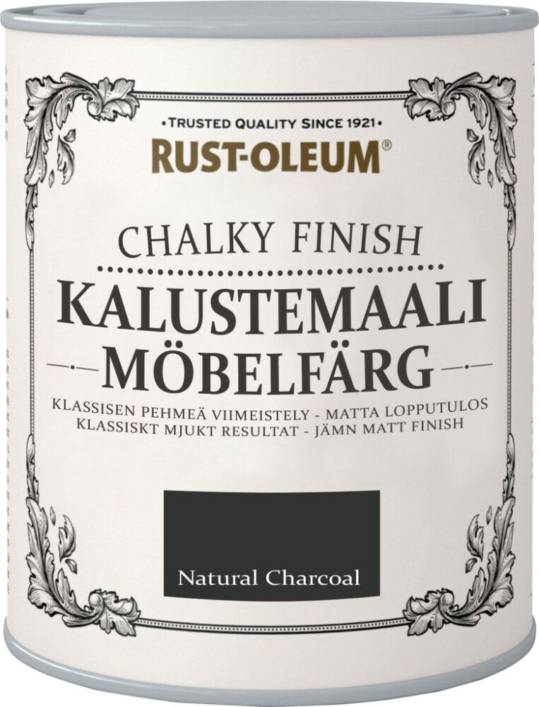 Kalustemaali Rust-Oleum Chalky Finish Natural Charcoal