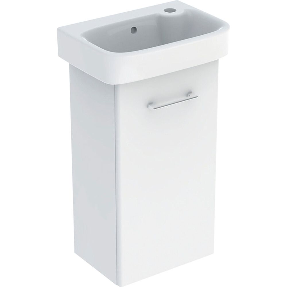 Allaskaappipaketti Ido Glow oikea valkoinen 40  x 28 cm