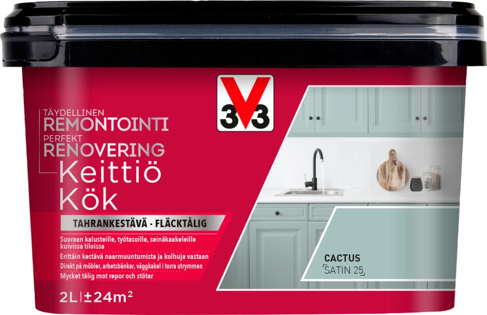 Kalustemaali Keittiö V33 Cactus