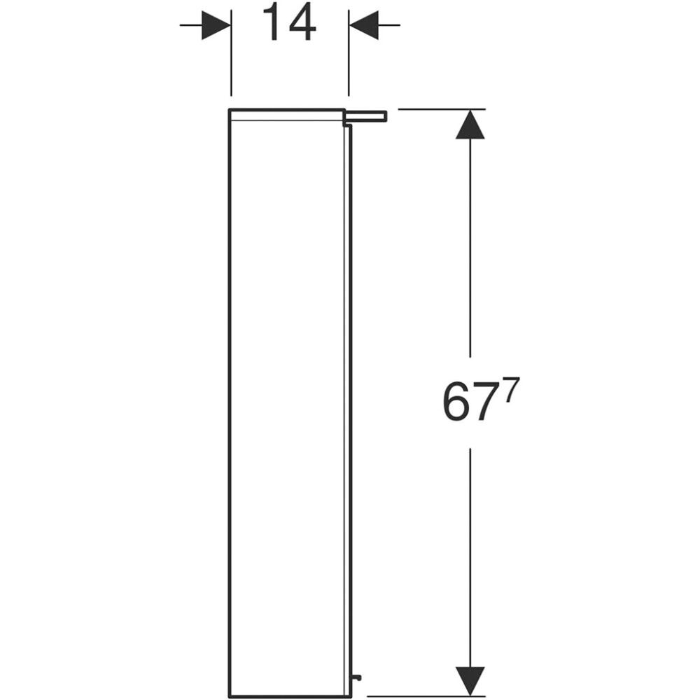 LED-peilikaappi Ido Reflect Clear valkoinen 40 cm
