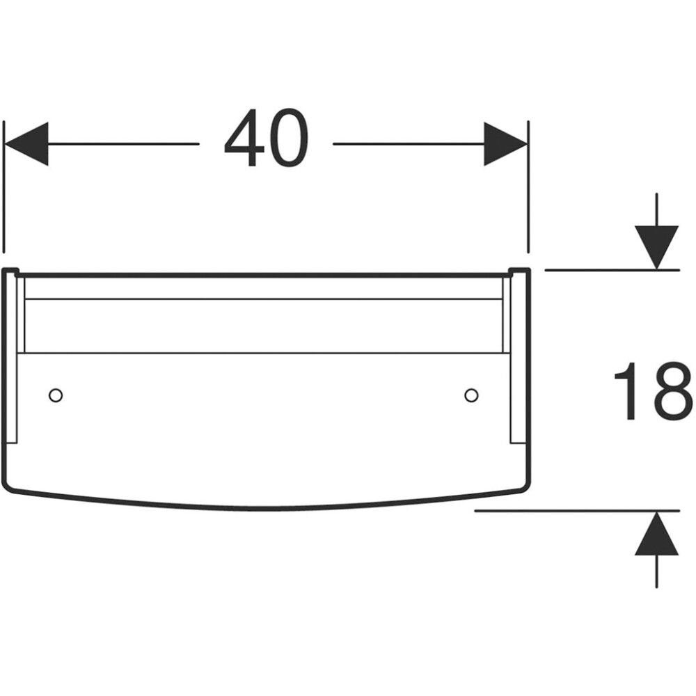 LED-peilikaappi Ido Reflect Clear valkoinen 40 cm
