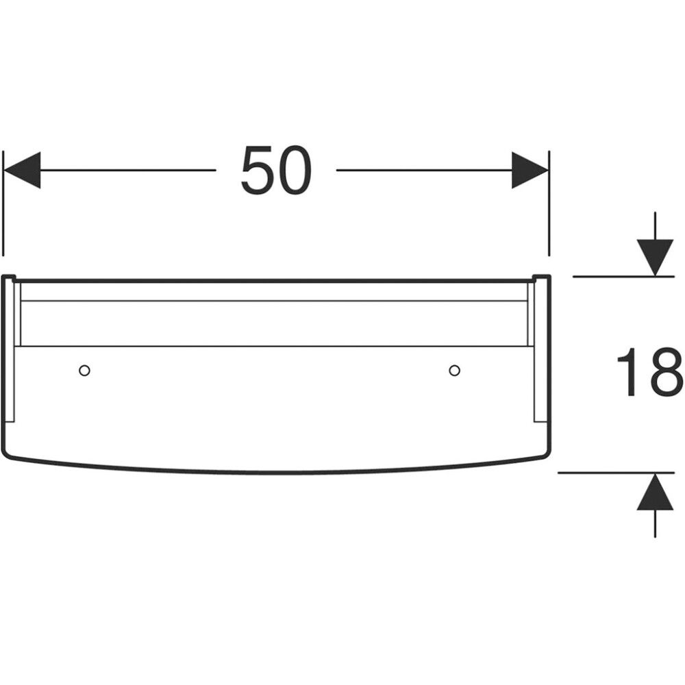 LED-peilikaappi Ido Reflect Clear valkoinen 50 cm