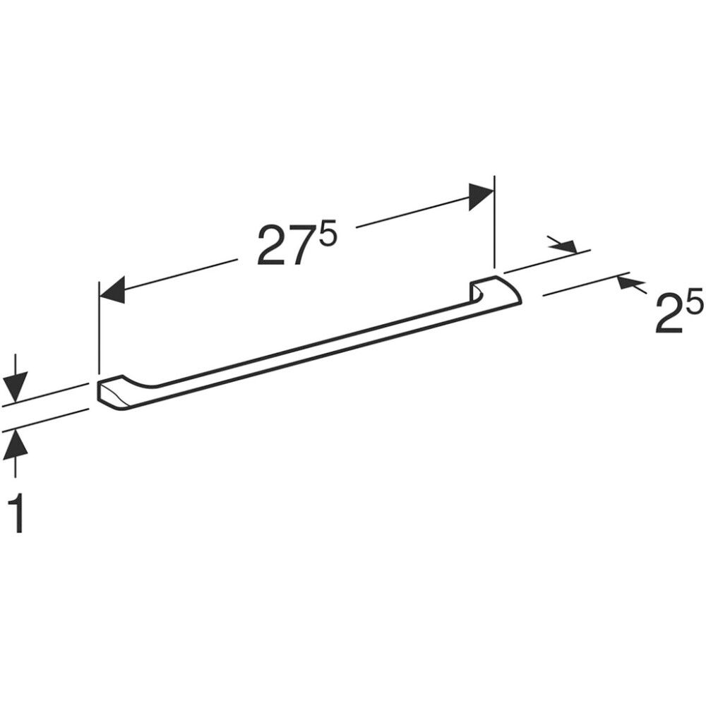 Vedin Ido Glow mattakromi 25,6 cm