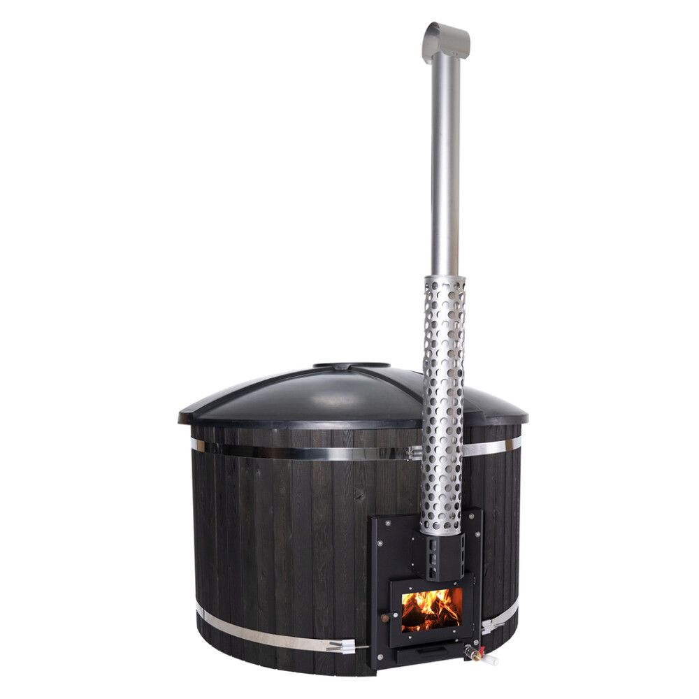 Kylpytynnyri Plastweld PW-SPA Freetime IN L 6-8 hlöä musta/mustagraniitti 40 kW