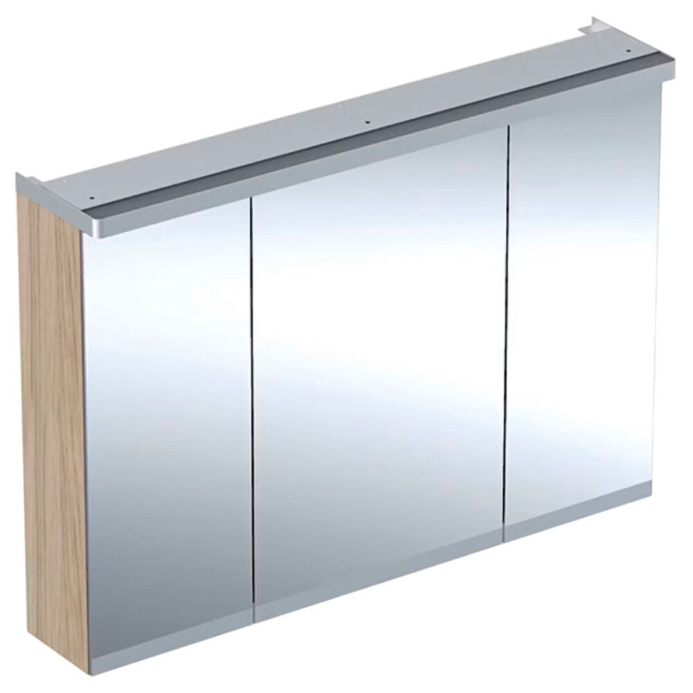 LED-peilikaappi Ido Glow Square tammi 90 cm