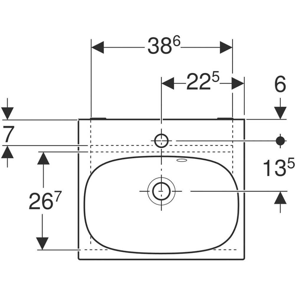 Allaskaappipaketti Ido Sense Art valkoinen 45 x 38,2 cm