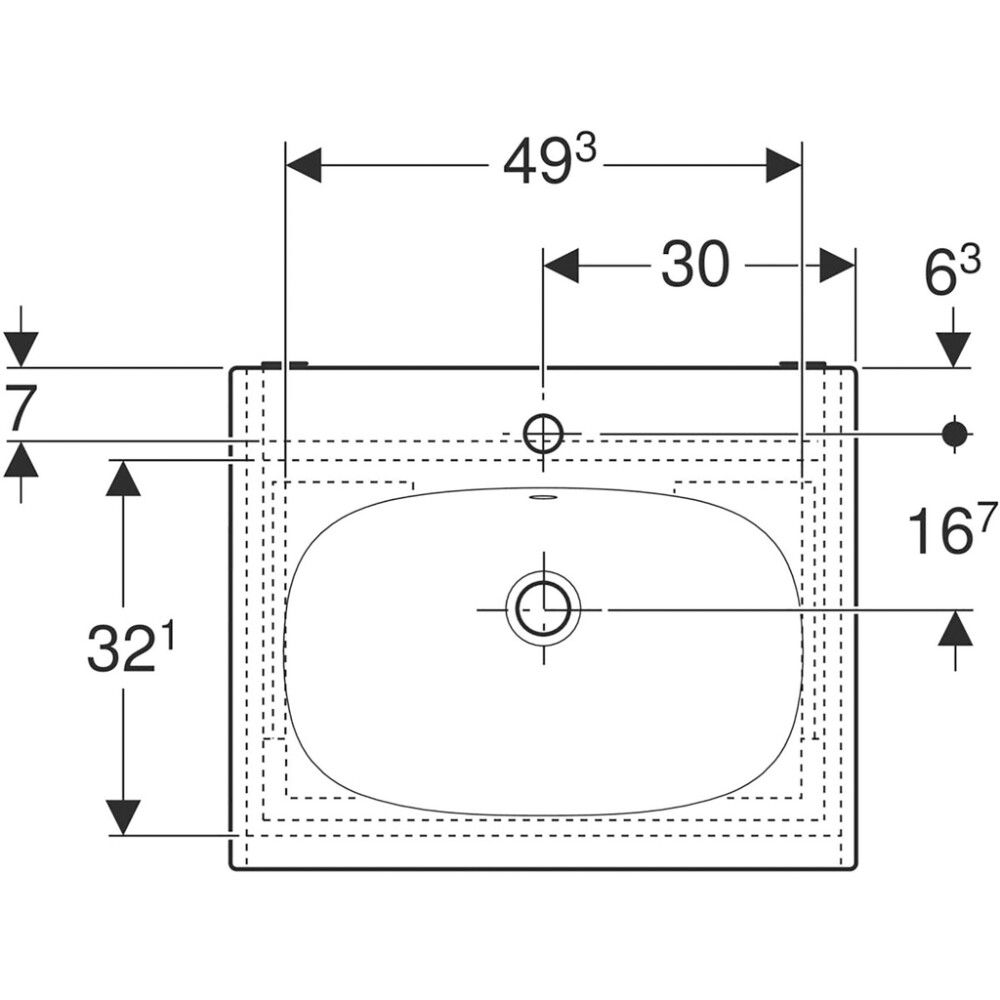 Allaskaappipaketti Ido Sense Art laava 60 x 48 cm