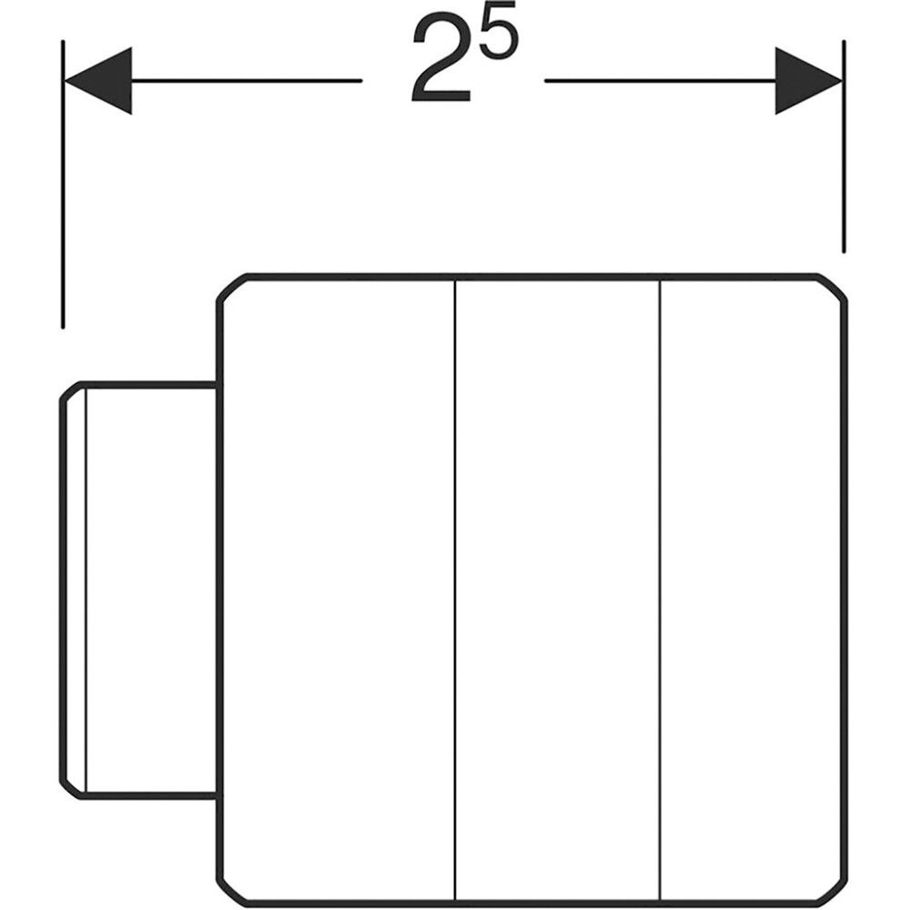 Nuppivedin Ido RST Ø 2 cm