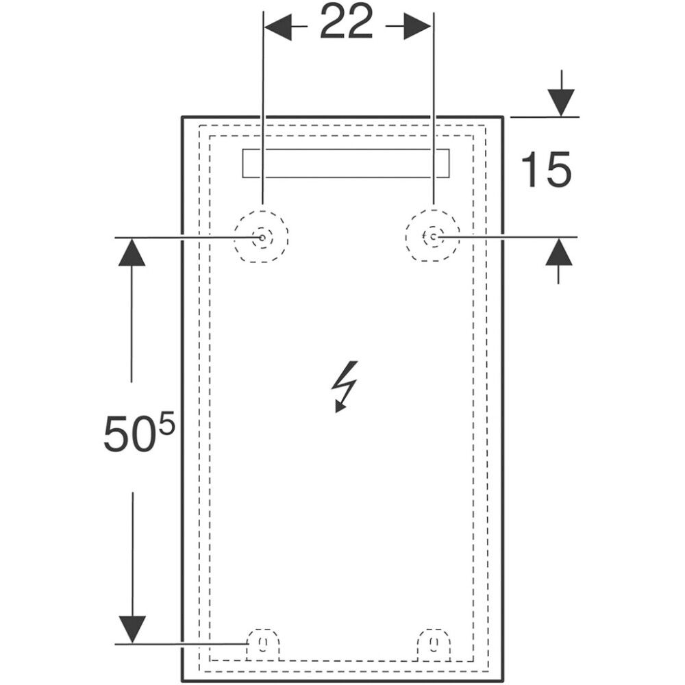 LED-tasopeili Ido Reflect 40 cm