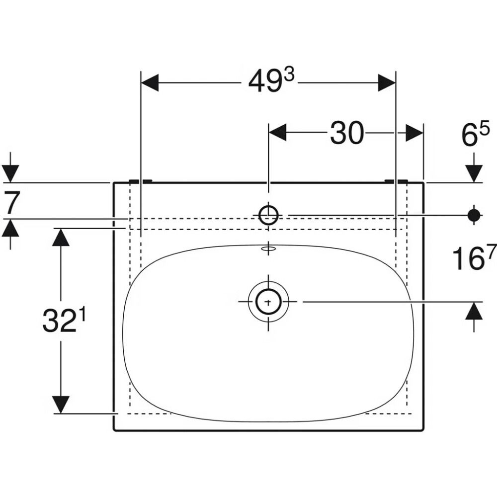 Allaskaappipaketti Ido Sense Art valkoinen 60 x 48,2 cm