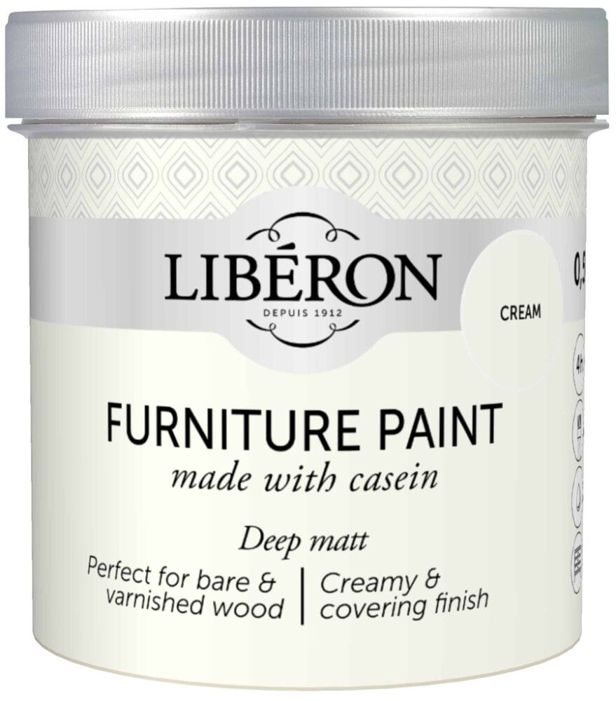 Kalustemaali Liberon Casein Cream Matt