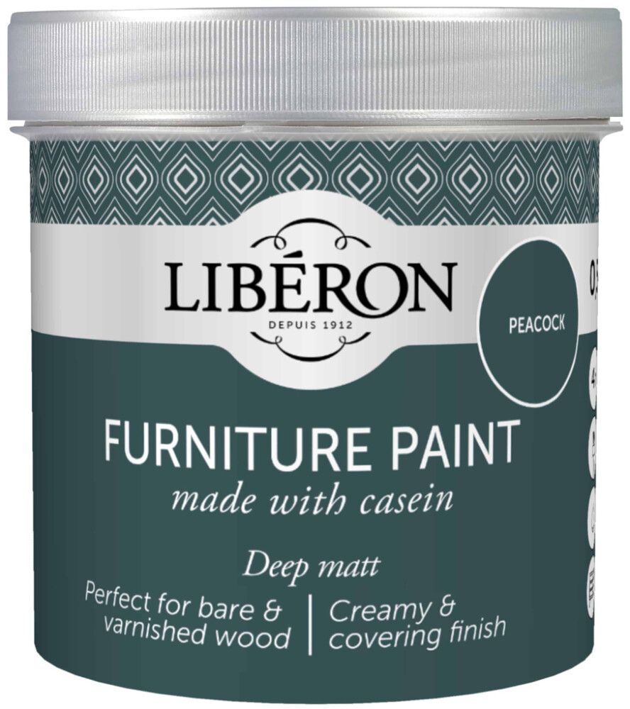 Kalustemaali Liberon Casein Peacock Matt