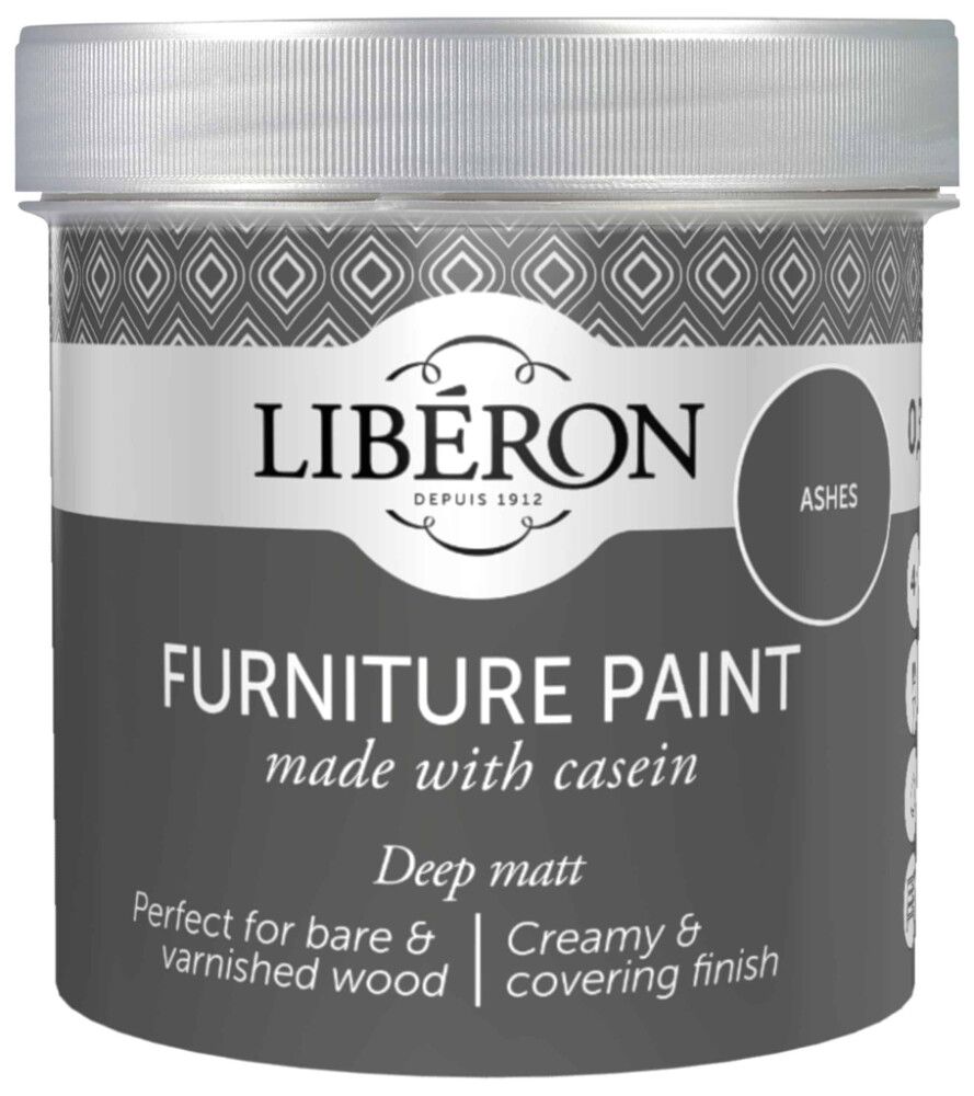 Kalustemaali Liberon Casein Ashes Matt