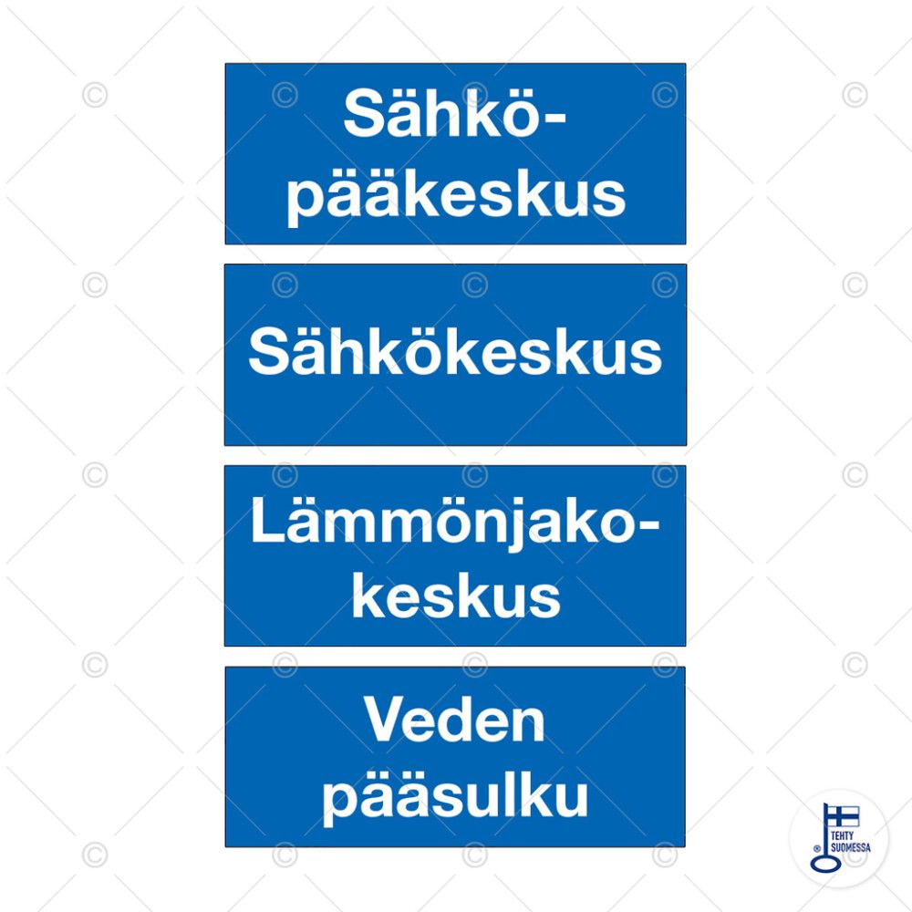 Tarra-arkki kiinteistön keskus 40 x 100 mm