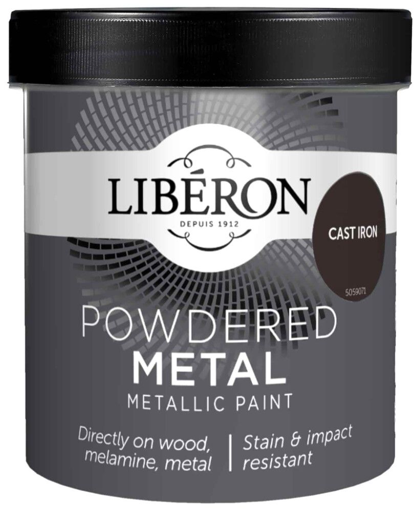Metalliefektimaali Libéron Cast Iron 500 ml