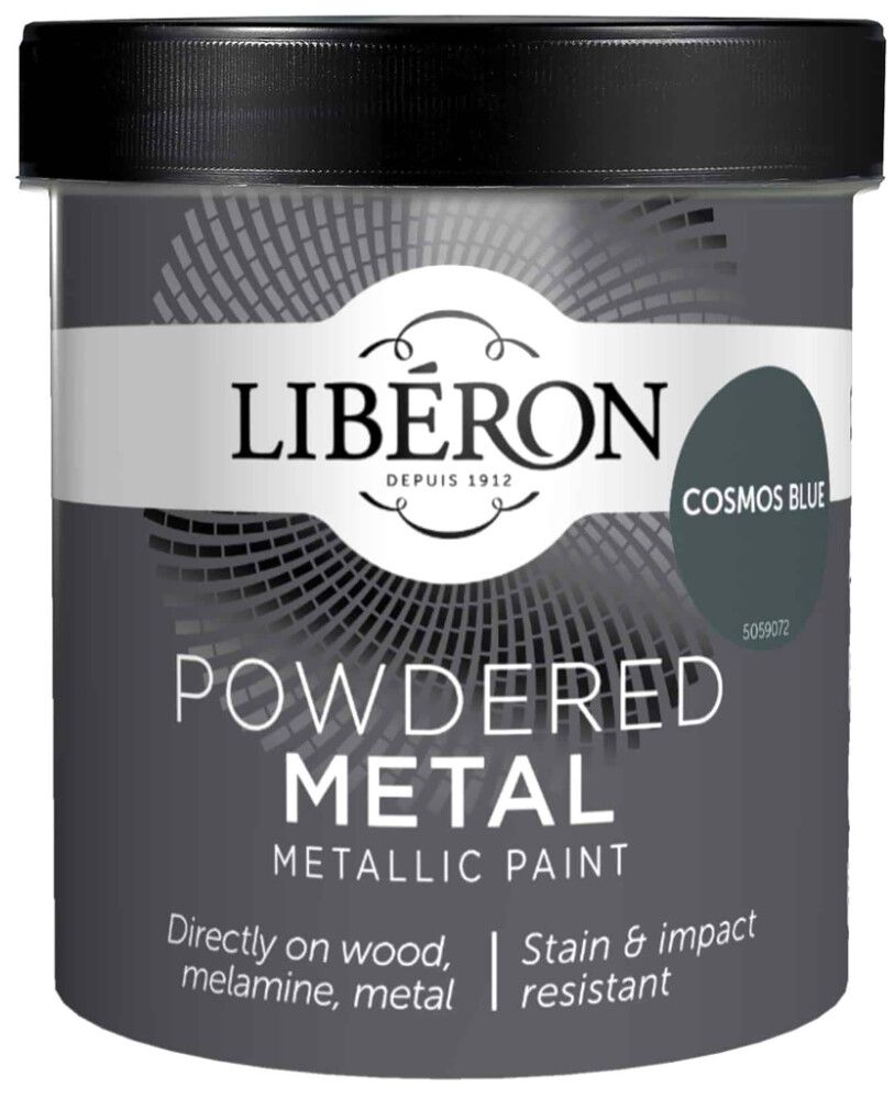 Metalliefektimaali Libéron Cosmos Blue 500 ml