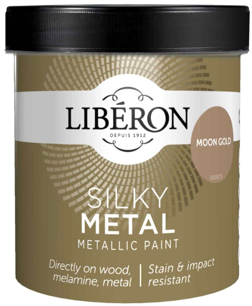 Metalliefektimaali Liberon Silky Moon Gold Gloss 500 ml