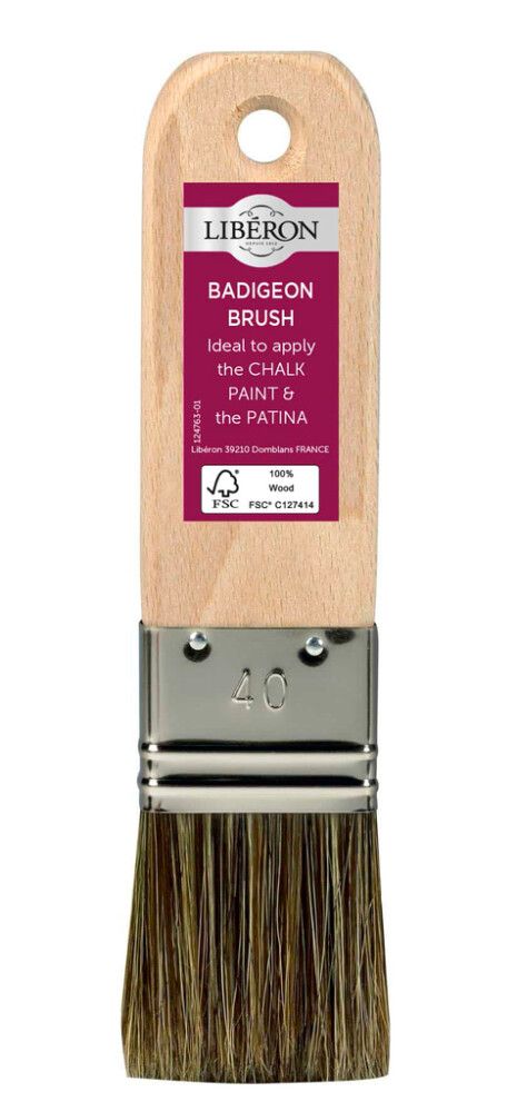 Kalustemaali- ja vahasivellin Liberon Badigeon 40 mm