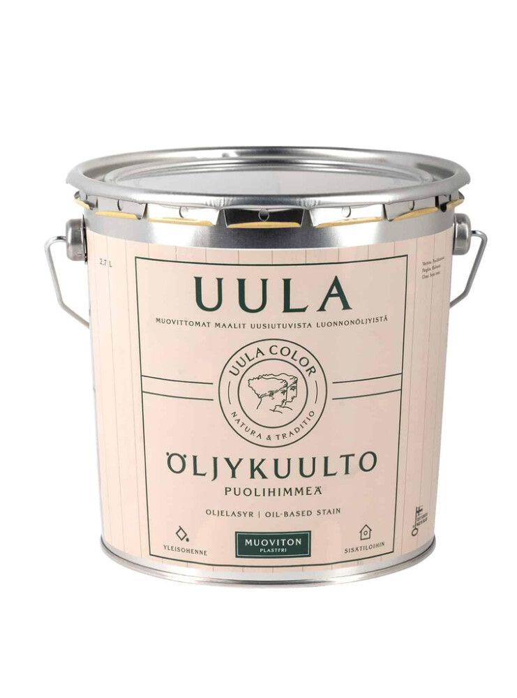 Öljykuulto Uula Väritön 2,7 l
