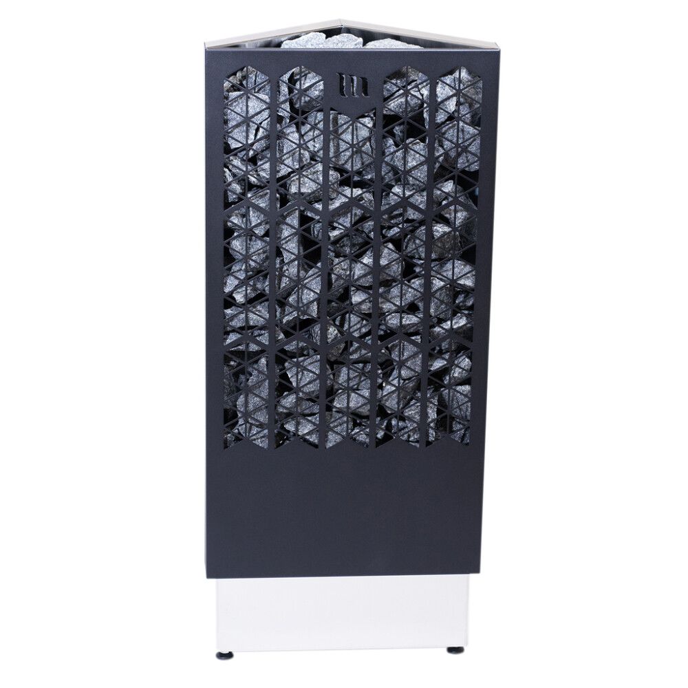 Sähkökiuas Mondex Aura E2 Musta runko, 6.6 kW