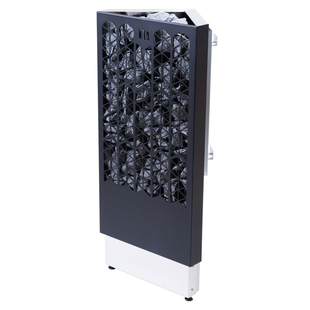 Sähkökiuas Mondex Aura E2 Musta runko, 6.6 kW