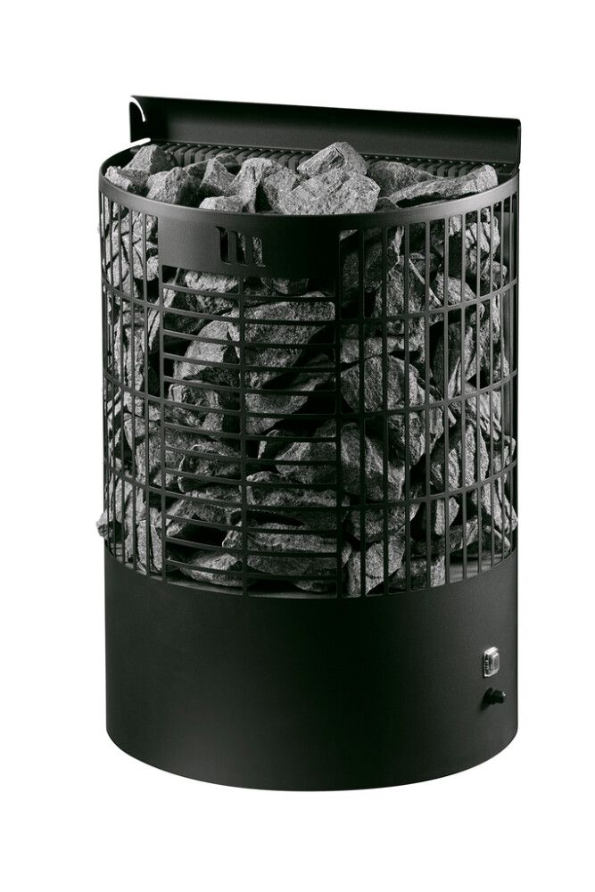 Sähkökiuas Mondex Teno E2 Musta runko, 9 kW