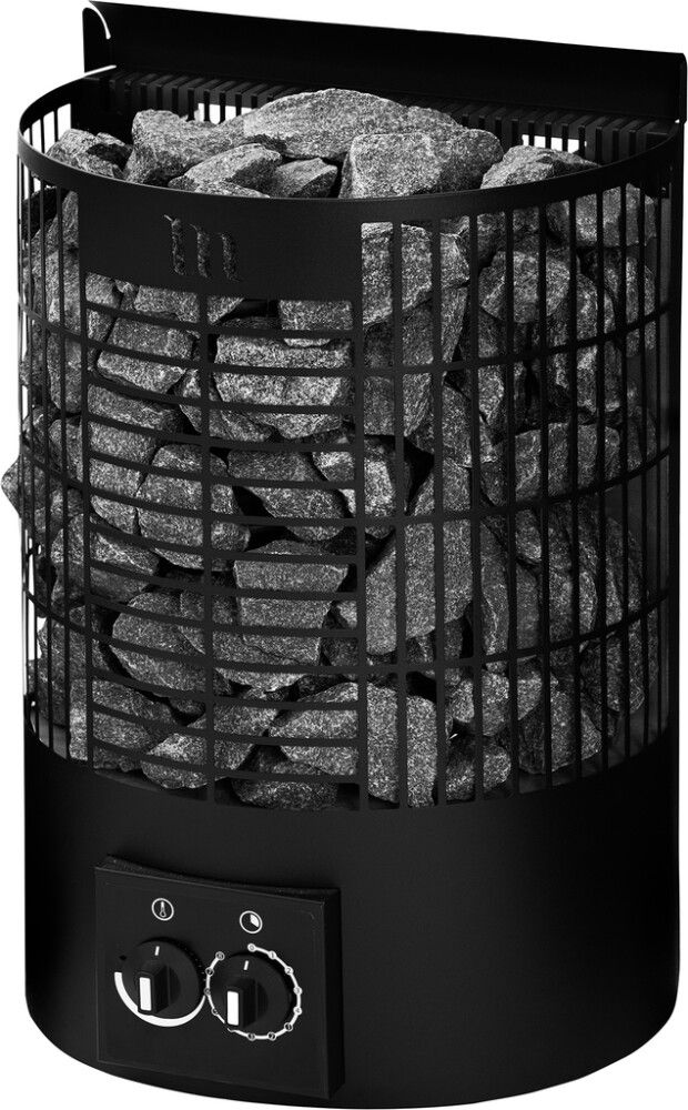 Sähkökiuas Mondex Balance Chrome Musta