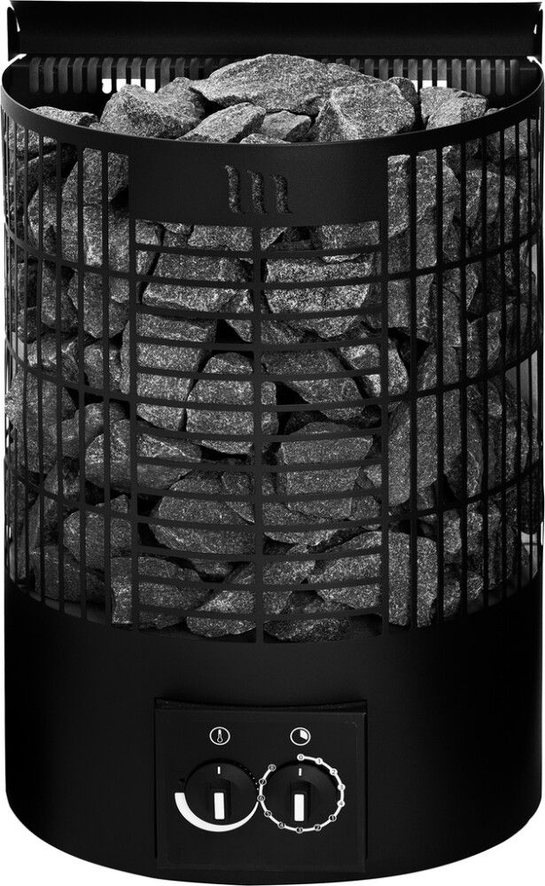 Sähkökiuas Mondex Balance Chrome Musta 6,6 kW