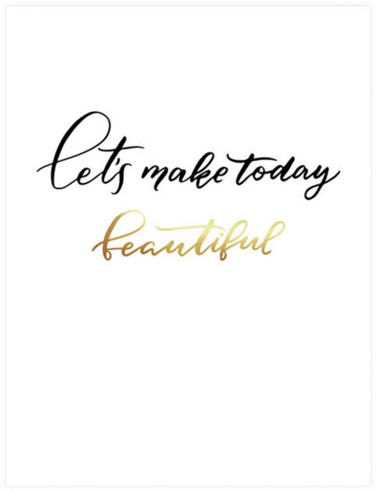 Juliste Beautiful Gold 30 x 40 cm