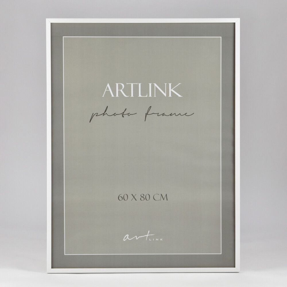 Valokuvakehys Leila Musta/Valkoinen/Tammi 60 x 80 cm Valkoinen