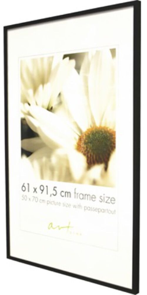 Valokuvakehys Leila Musta/Valkoinen/Tammi 61 x 91,5 cm Musta