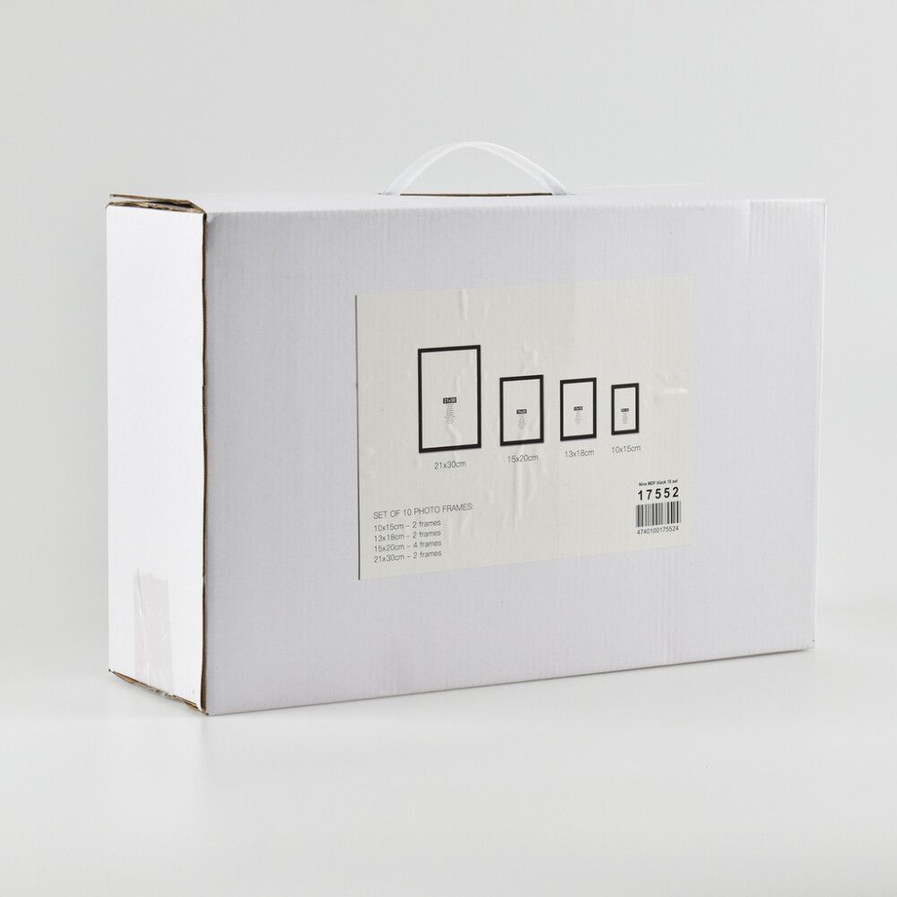 Kehyssetti Art Link Nina Musta 10 kpl